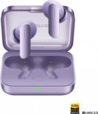 realme Buds Air7 with 52dB ANC, IP55 & 45ms Low Latency Bluetooth  (Lavender Purple, True Wireless)