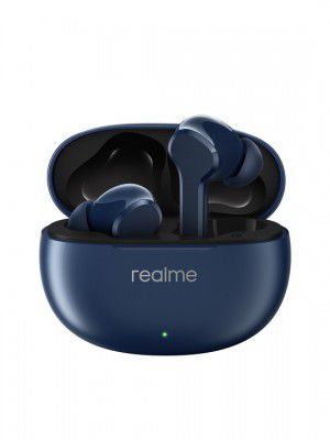 Realme Buds T110 Fast Charging Earbuds with 38H Playtime & AI ENC for Calls - Navy Blue