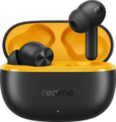 realme Buds T200 Lite with 12.4mm Driver, 48hrs Playback, AI ENC & Dual-Device Pairing Bluetooth
