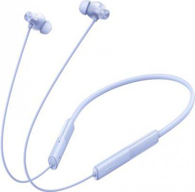 realme Buds Wireless 3 Neo with 13.4mm Driver, 32 hrs Playback, Dual Device Connection Bluetooth  (Blue, In the Ear)