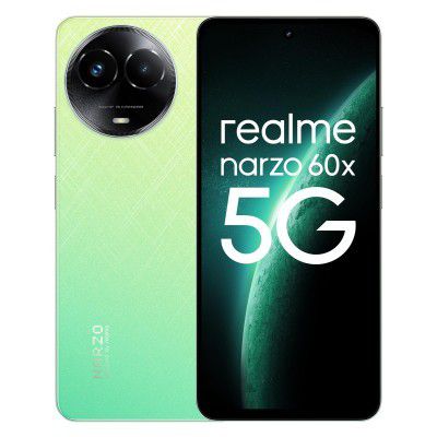 realme narzo 60X 5G (Stellar Green, 4GB, 128GB Storage)
