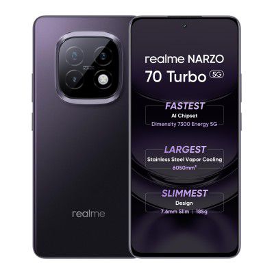 [Extra ₹4000 Off] realme NARZO 70 Turbo 5G (Yellow, 8GB RAM, 128GB Storage)