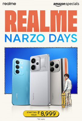 REALME NARZO DAY - AMAZON