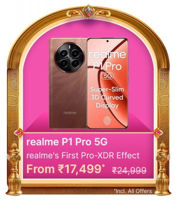 Big Billion Days Special: Realme P1 Pro 5G to be priced at ₹17499