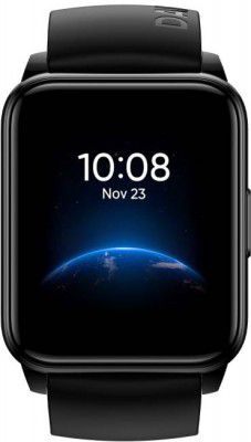 realme Smart Watch 2 with Superbright HD Display & 90 Sports Modes  (Black Strap, Regular)