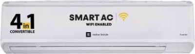 realme TechLife 2023 Model 1.5 Ton 5 Star Split Inverter Smart AC with Wi-fi Connect - White  (155SIAA22BWRS, Copper Condenser)