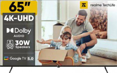 realme TechLife (65") Ultra HD (4K) LED Smart Google TV (65UHDGDRDDVB)