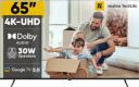 realme TechLife (65") Ultra HD (4K) LED Smart Google TV (65UHDGDRDDVB)...