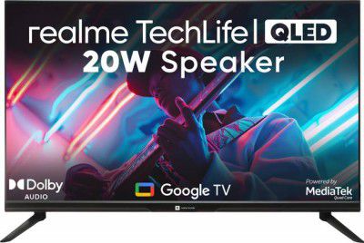 realme TechLife CineSonic (32") QLED HD Ready Smart Google TV Dolby Audio, (32HDGQRWSQQ)