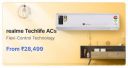 Realme Techlife ACs from ₹28499 in Flipkart Big Billion Days Sale....