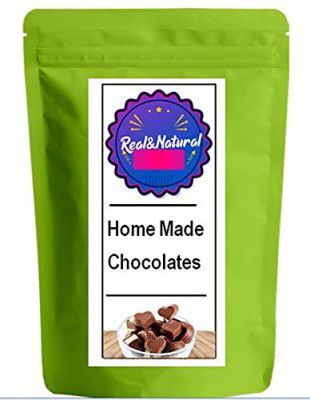 Real&Natural Home made chocolate | Gift Pack | Canday Box | (200gms)