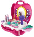 Reavian3 In 1 Beauty Makeup Plastic Pretend Play Set Fashion Set Suitcase Toy, Gift For Girls 3-8 Year Old Kids Great Gift, Multicolor...