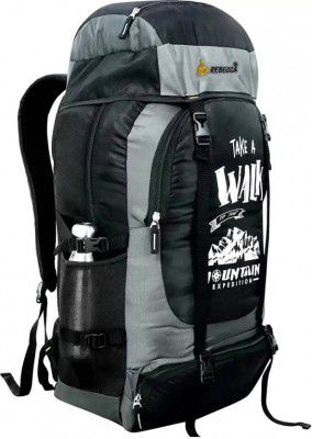 REBECCA  55 Ltrs Rucksack for Hiking & Trekking with Shoe Compartment Rucksack Rucksack - 55 L  (Grey)