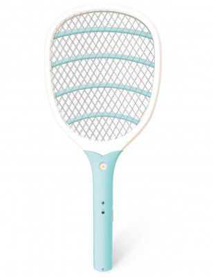 Magicwand Rechargeable Multi-Colored Mosquito Killer Racket with USB Charging & Light