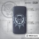 Reconnect Marvel Black Panther 10000mAh PowerBank, Li-Po battery, 1 USB output port, Micro USB & Type C dual input, BIS approved, Mobile Accessories- DPB102 BP...