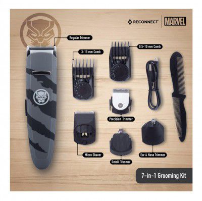 Reconnect Black Panther DMGK101 BP Multi Grooming Kit