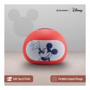 Reconnect Disney Mickey Mouse 3W Wireless Bluetooth Speaker, Handsfree calling, Super Bass, 8hrs playtime, Built in play and volume controls, Personal speaker - DBTM103 MY...