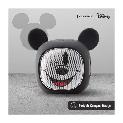 Reconnect Disney Series 100 DBTM101MY 2 Watts Wireless Blast Box Bluetooth Multimedia Speaker, Mickey Mouse