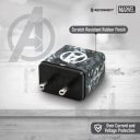 Reconnect Marvel Avengers QC 3.0 20 Watts Wall Charger, Scratch resistant, Qualcomm quick charge 3.0, single USB output, BIS approved- DQWC301 AV...