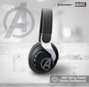 Reconnect Marvel Avengers Wireless Over Ear Metallic Headphone with built in mic, Sweat resistant, Siri/Alexa/GoogleOk compatible, 8hrs playtime, Super hero Design - DBTH501 AV...