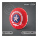 Reconnect Marvel Captain America 3 watts Wireless Bluetooth Speaker with mobile stand & In built aux cable, 6.5hrs playtime, Rich sound quality, Personal speaker - DISS501 CA...