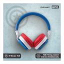 Reconnect Marvel Captain On ear foldable Wireless Headphone with built in mic & Siri/Alexa/GoogleOk compatible, 10hrs playtime, Super hero Design - DBTH301 CM...
