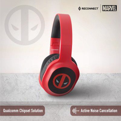 Reconnect Marvel Dead pool Over the ear Wireless Headphone - DBTH502 DP