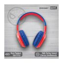 Reconnect Marvel Spiderman On Ear Wireless Headphone with built in mic, Sweat resistant, Siri/Alexa/GoogleOk compatible, 24hrs playtime, Super hero Design - DBTH302 SM...
