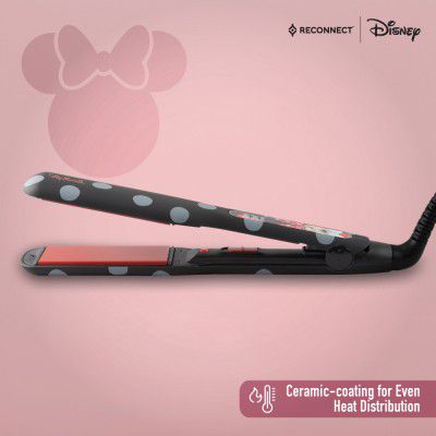 Reconnect Minnie Hair Straightener with Ceramic Coating