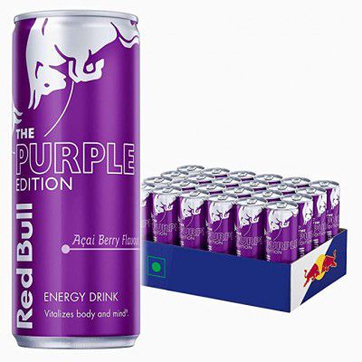 Red Bull Energy Drink, Purple Edition, 250ml - Pack of 24