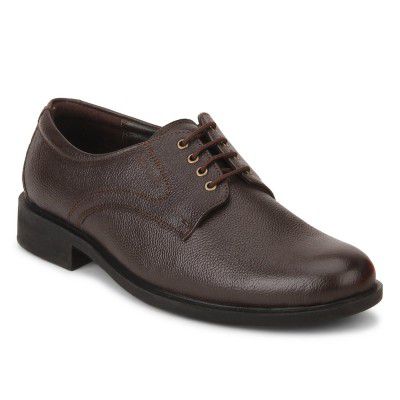 Red Chief Genuine Leather Formal Derby Shoes for Men | Elegant & Comfortable Office Wear 