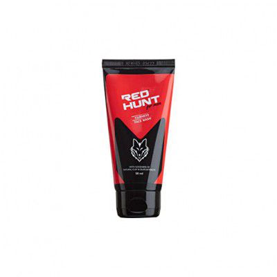 RED HUNT FAIRNESS FACE WASH, Red, 50 ml
