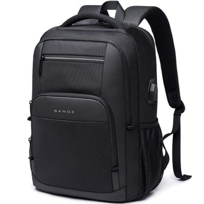 Red Lemon Swiss Cut Design 15.6" Laptop Backpack for Men and Women, Stylish 26L Capacity, USB Charging Port, Anti-Theft Pocket & Accessories Organizer