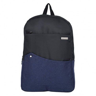 Red Tape 14.72 Ltrs Black/Royal Laptop Backpack (RSB0071)