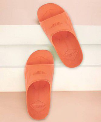 RED TAPE  Boys & Girls Slip On Slipper Flip Flop  (Orange , 4 - 5 Years)