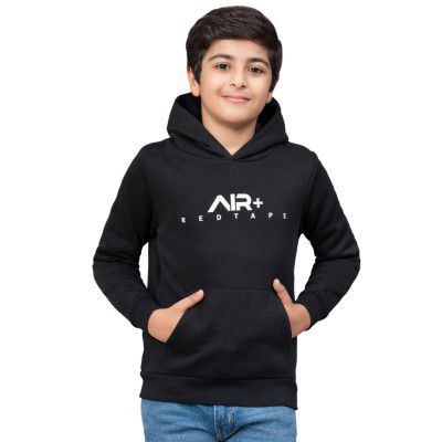 Red Tape Boys Polycotton Hooded Neck Sweatshirt