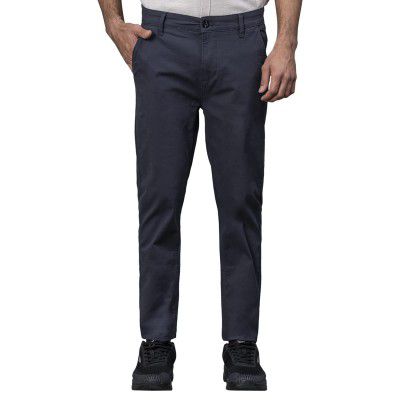 Red Tape Casual Chinos for Men | Navy | Solid Woven Chinos | Skinny |Comfortable & Breathable | Durable & Moisture Absorbent | Cotton Chinos for Men