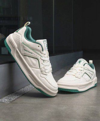 RED TAPE Casual Sneaker Shoes For Men (Beige, Green , 9)
