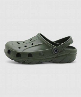 RED TAPE Men Clogs Sandal (Olive , 10)