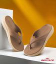 RED TAPE  Men Flip Flops (Brown, 8)...