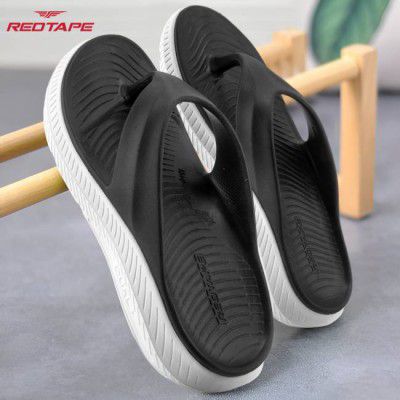 Red Tape  Men Flip Flops  (Multicolor , 10)