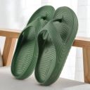 Red Tape  Men Flip Flops (Olive, 10)...