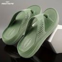 Red Tape  Men Flip Flops  (Olive , 7)...