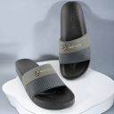 RED TAPE Men Slides (Black, Olive , 8)...