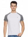 Red Tape Men White/Charcoal Melange T-Shirt...