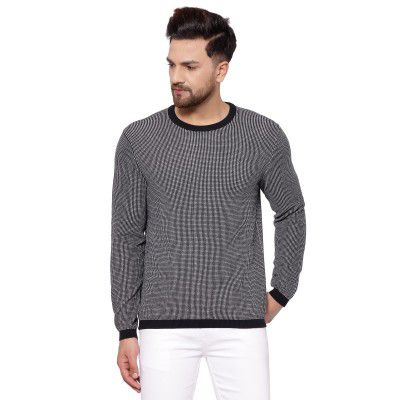 Red Tape Men's Black Sweater