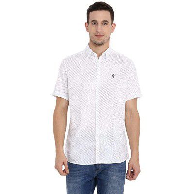 Red Tape Mens Checkered Regular Fit Casual Shirt