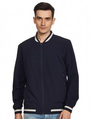 Red Tape Men's Nylon & Net Standard Length Jacket