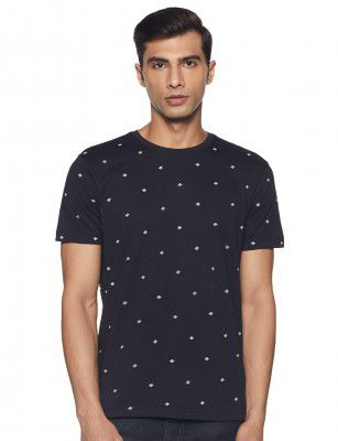 Red Tape Men's Solid Regular Fit T-Shirt