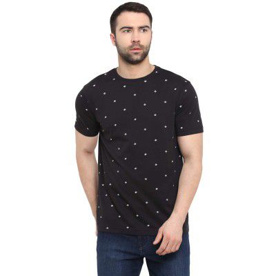 Red Tape Men's Solid Regular Fit T-Shirt